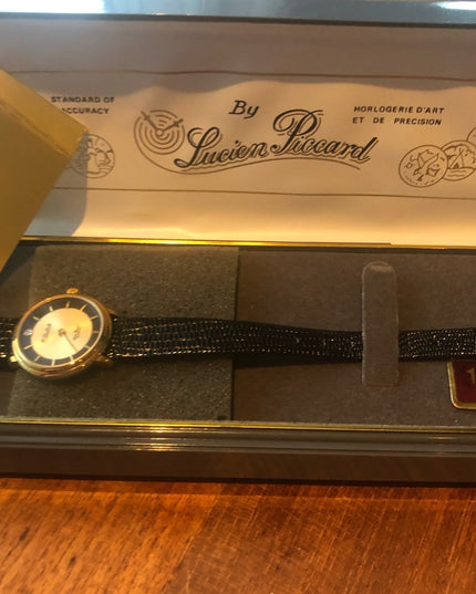 Vintage Luciene Picard vintage watch in orig plastic box