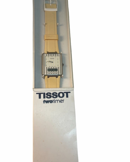 - VTG NEW Tissot Two Timer digital analog watch