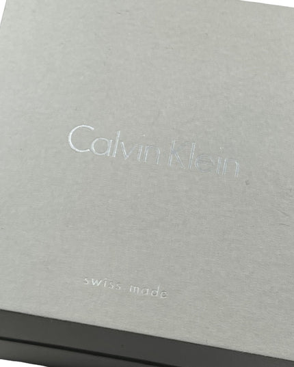 Vg Calvin Klein Spellbound watch womens in box with book leather band