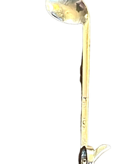 10k Gold Musical Note pendant 1.5”