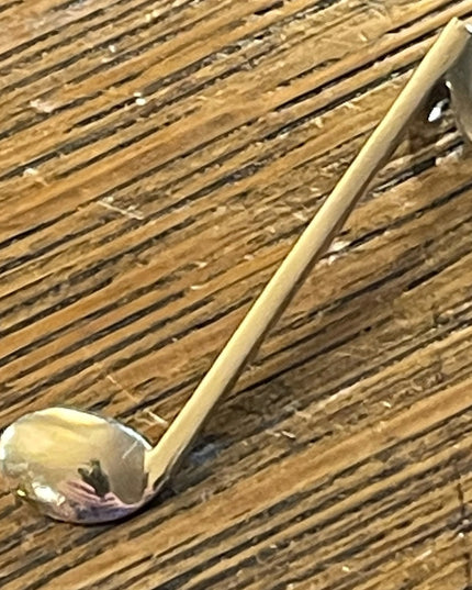10k Gold Musical Note pendant 1.5”