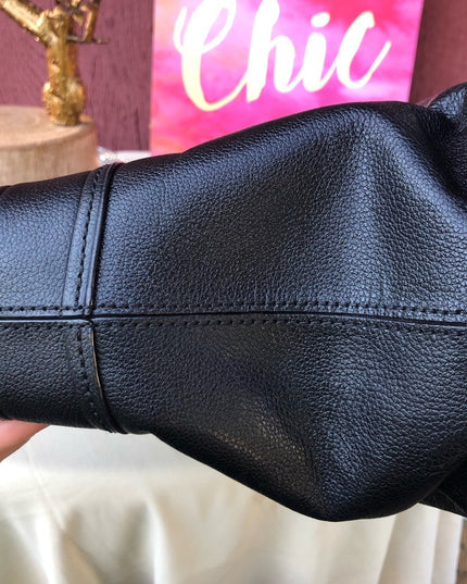 - Kate Spade Black BOW large purse handbag purse shoulder bag