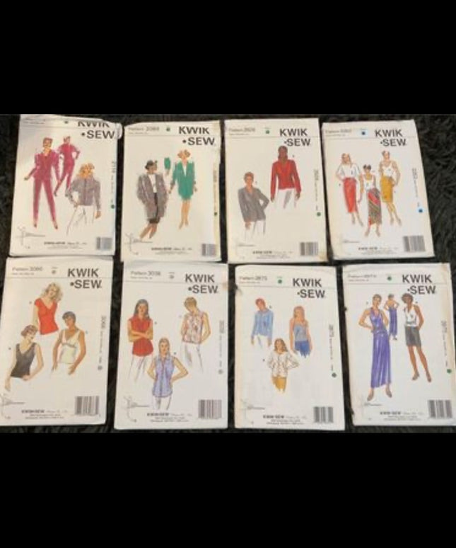 KWIK Sew Womens Sewing patterns UNCUT SZ xS-XL