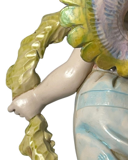 Vintage Simonetti Italian Italy resin wall angel signed cherub