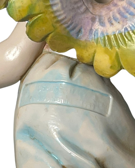 Vintage Simonetti Italian Italy resin wall angel signed cherub