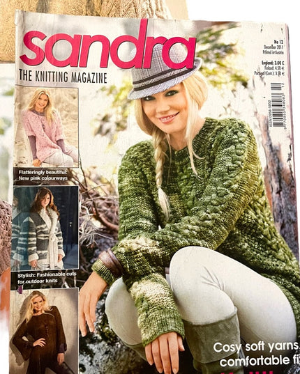 (13) Lot of 7 Sandra Knitting magazines