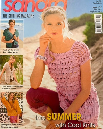 (13) Lot of 7 Sandra Knitting magazines