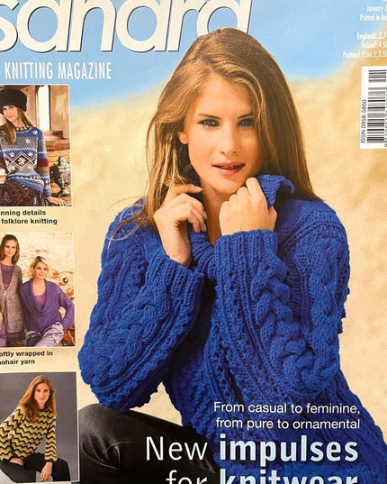 (14) Lot of 7 Sandra Knitting magazines