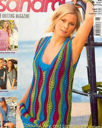 (14) Lot of 7 Sandra Knitting magazines