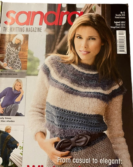 (14) Lot of 7 Sandra Knitting magazines