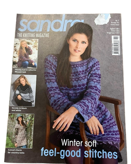 (14) Lot of 7 Sandra Knitting magazines