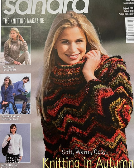 (15) Lot of 7 pcs Sandra knitting magazines