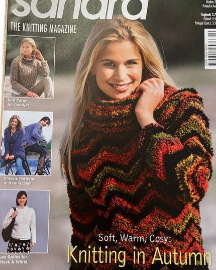 (16) LOT of 7 pcs Sandra knitting magazines