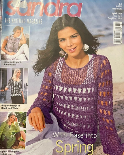 (16) LOT of 7 pcs Sandra knitting magazines
