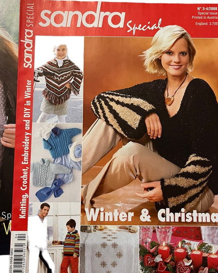 (18) Lot of 10 Sandra knitting magazines
