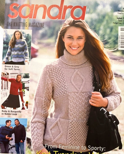 (18) Lot of 10 Sandra knitting magazines