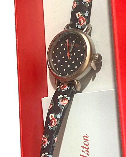 NIB Kath Kidston flowers watch Leather band lovely!