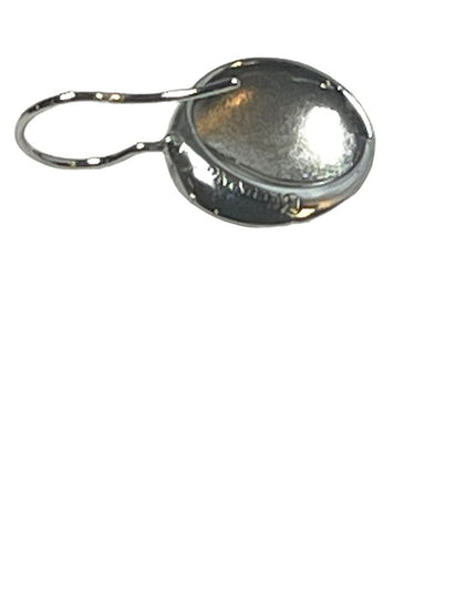 Stunning Modernist Brutalist Breuning Necklace pendant snake chain earrings SET