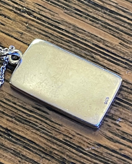 Stella & Dot Sterling silver 925 With Love Pendant necklace