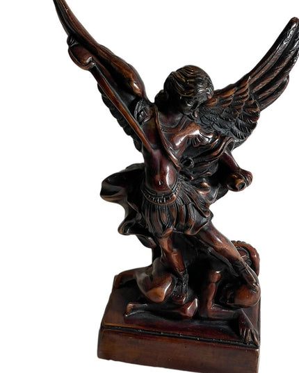 St. Michael Archangel Heavy solid resin statue
