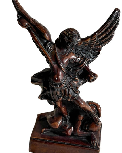 St. Michael Archangel Heavy solid resin statue