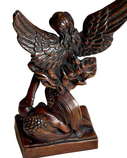 St. Michael Archangel Heavy solid resin statue