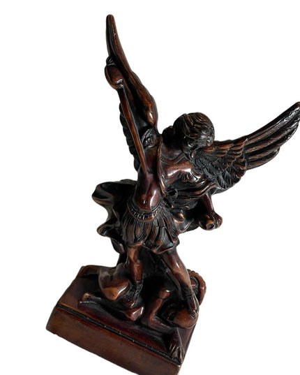 St. Michael Archangel Heavy solid resin statue