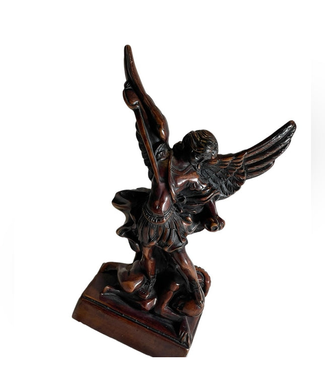 St. Michael Archangel Heavy solid resin statue