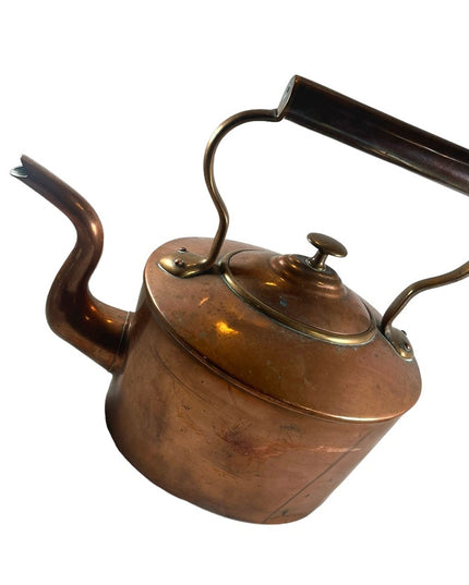 Antique large copper coffee pot Decor Heavy