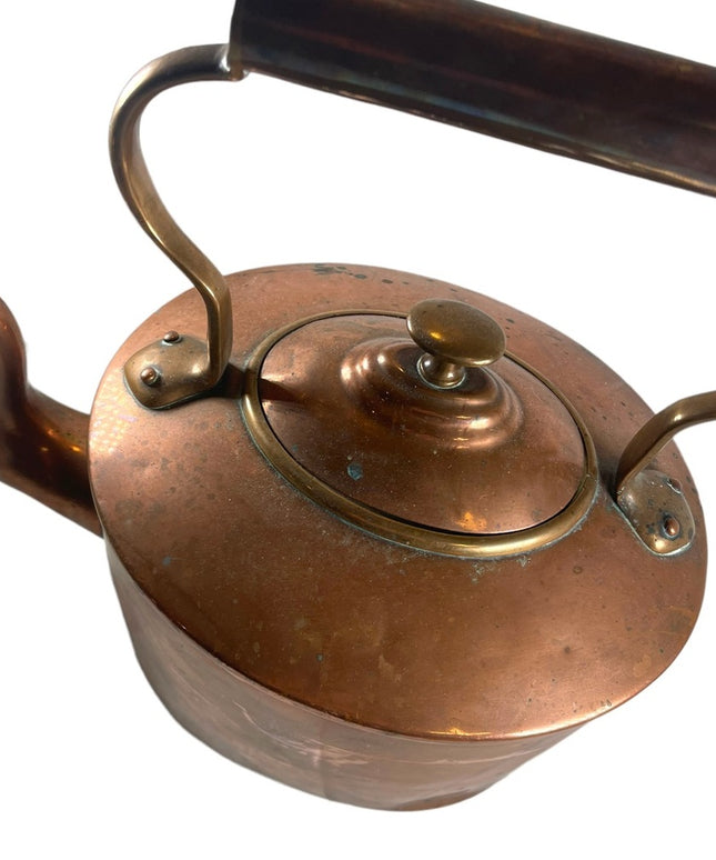 Antique large copper coffee pot Decor Heavy
