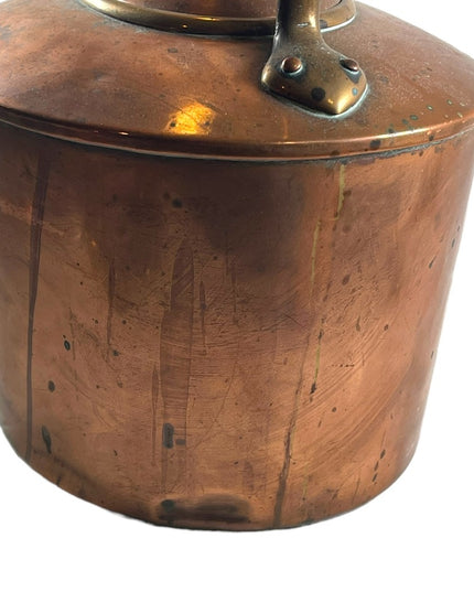 Antique large copper coffee pot Decor Heavy