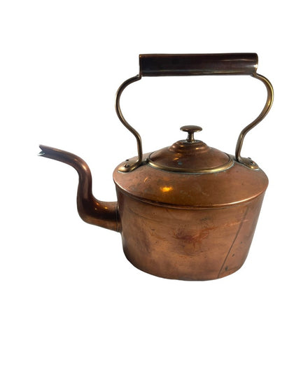Antique large copper coffee pot Decor Heavy