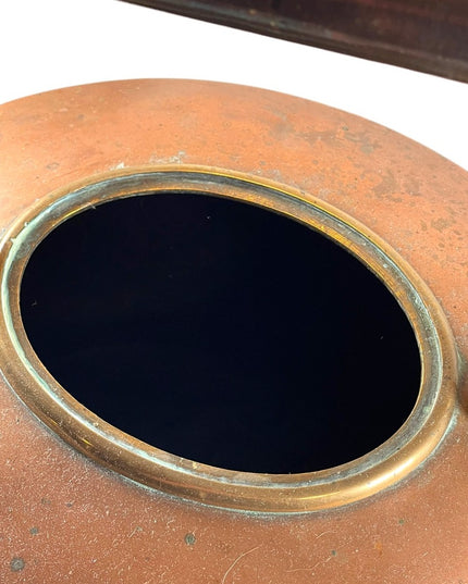 Antique large copper coffee pot Decor Heavy