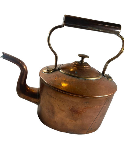 Antique large copper coffee pot Decor Heavy