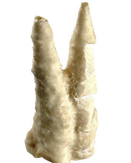 Antique Very old  hand Carved Mexico Aztec CAVE rock crystal formation rock