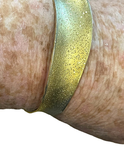 Charles Garnier Gold & Sterling Silver 925 Peru Constellation Bangle Bracelet
