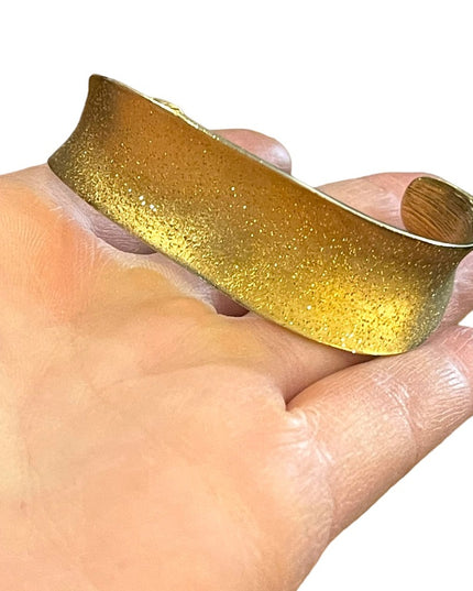 Charles Garnier Gold & Sterling Silver 925 Peru Constellation Bangle Bracelet