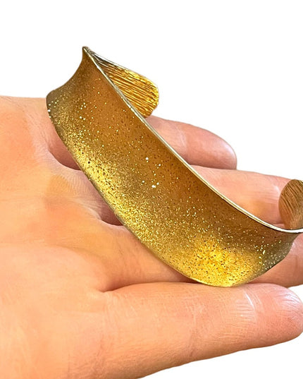 Charles Garnier Gold & Sterling Silver 925 Peru Constellation Bangle Bracelet