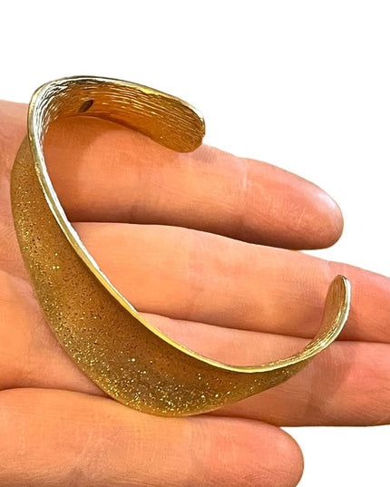 Charles Garnier Gold & Sterling Silver 925 Peru Constellation Bangle Bracelet