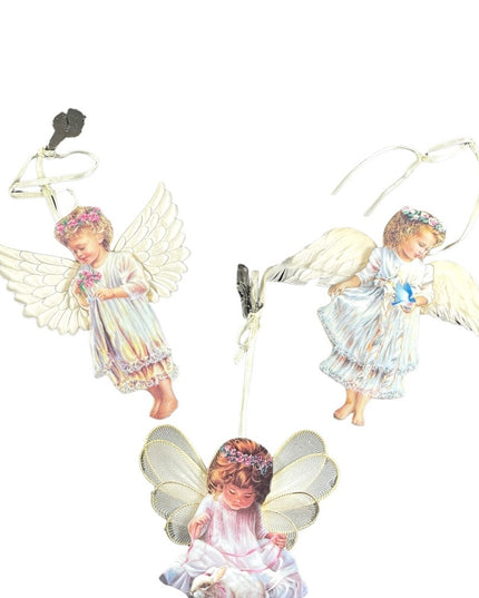 Vintage Bradford Editions Heavens Little Angels ornaments ceramic