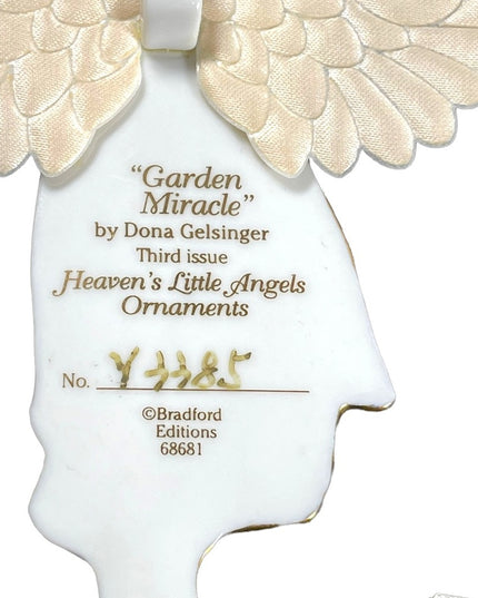 Vintage Bradford Editions Heavens Little Angels ornaments ceramic