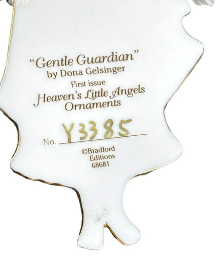Vintage Bradford Editions Heavens Little Angels ornaments ceramic