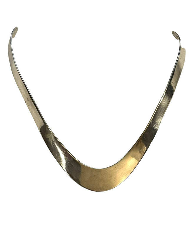 Vintage Sterling silver 925 Solid Choker necklace