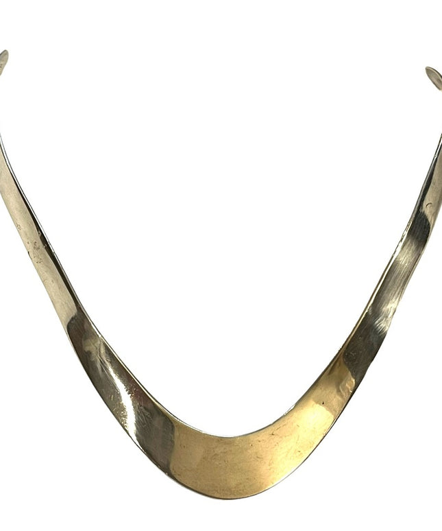 Vintage Sterling silver 925 Solid Choker necklace