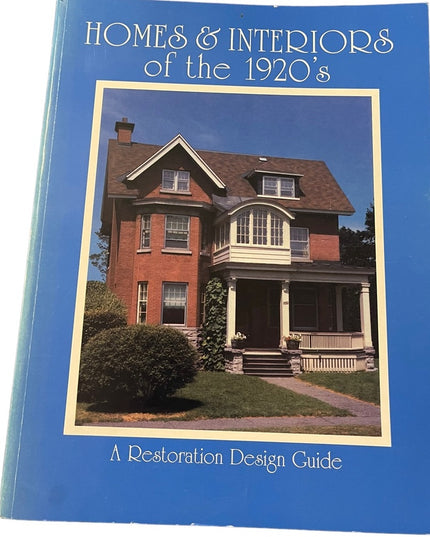 Homes & Interiors of the 1920s (430 pgs!) Restoration design guide book