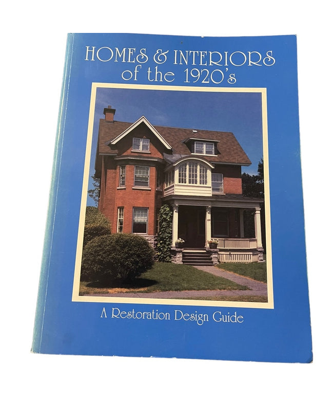 Homes & Interiors of the 1920s (430 pgs!) Restoration design guide book