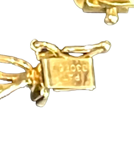 Vintage Solid 10k Gold Charm bracelet with MOM charm