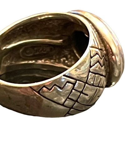 Vintage Carolyn Pollack Relios Sterling silver 925 Zuni stone Southwestern