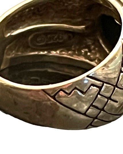 Vintage Carolyn Pollack Relios Sterling silver 925 Zuni stone Southwestern