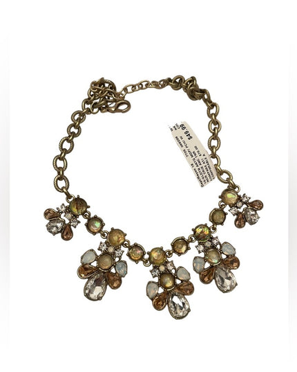 Lovely NWT Bella & Jack fancy crystal necklace choker statement necklace